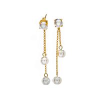 Серьги Catherine Bijoux, Orchid, с жемчугом, CB26.1-5628G белый