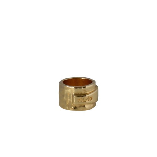 Кольцо VIDDA, Treasure, с жемчугом, VD23-01127 золотистый, 17,5