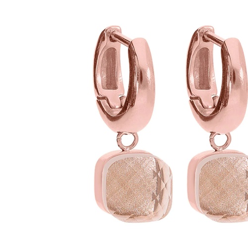 Серьги Qudo Firenze apricot, 300383 R/RG фото 8