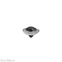 Шарм Qudo Tondo Deluxe jet 647027 BW/S