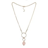 Колье Fiore Luna ROSE QUARTZ, LN3171-4 R/G