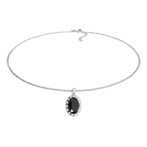 Колье Qudo TIVOLA UNICA big (S/P) Jet 3cm, 420512