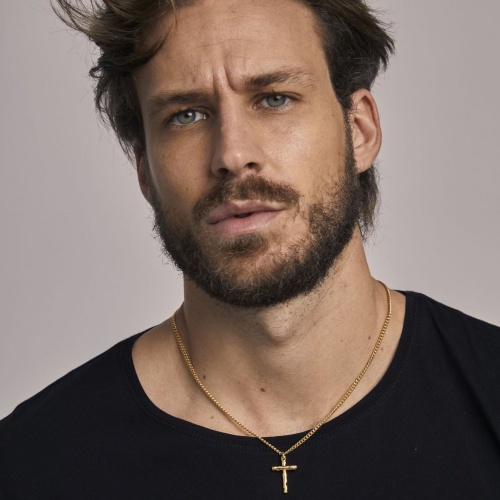 Колье VIDDA, Liberty, с крестом, металл, VD23-01427 золотистый, 45см фото 2