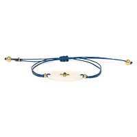 Браслет Franck Herval, Joanne, кость, кристалл Swarovski, FH23.2-13-72371 синий