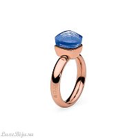 Кольцо Qudo Firenze light sapphire 17.2 мм 611017/17.2 BL/RG