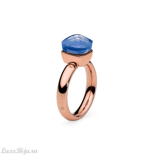 Кольцо Qudo Firenze light sapphire 16.5 мм 611016/16.5 BL/RG