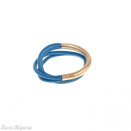 Браслет Qudo Doppio small blue avion G 131404 BL/G