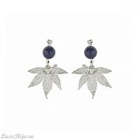 Серьги Ester Bijoux Японский Клён OR904/55-S BW