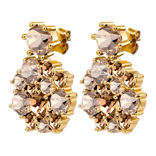 Серьги Dyrberg Kern FREESIA SG GOLDEN  480066, 480066 фото 4