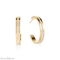 Серьги Coeur de Lion Crystal-Gold 0149/21-1816