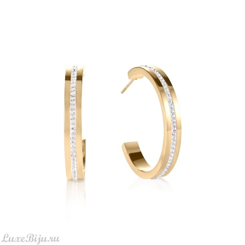 Серьги Coeur de Lion Crystal-Gold 0149/21-1816