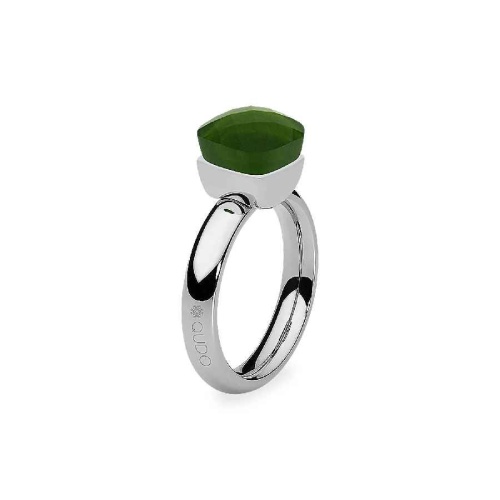 Кольцо Qudo Firenze olive 16.5 мм, 610012 G/S