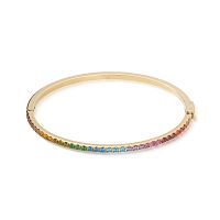 Браслет Coeur de Lion Multicolour Rainbow-Gold 19, 0146/32-1535 19