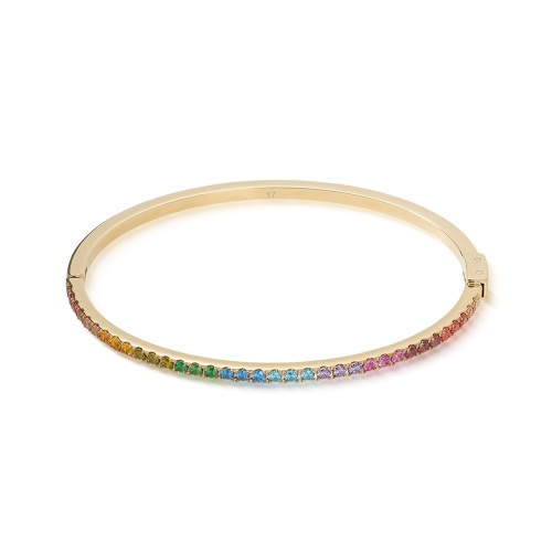 Браслет Coeur de Lion Multicolour Rainbow-Gold 19, 0146/32-1535 19