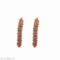 Серьги Fiore Luna Gold AEN8097 BR/M