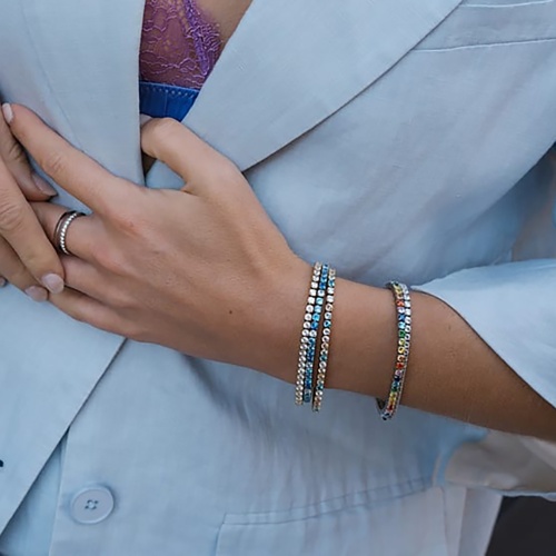 Браслет Coeur de Lion Multicolour Silver, 0600/30-1517 фото 4