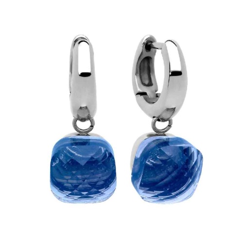 Серьги Qudo Firenze Light Sapphire 300186 BL/S фото 2