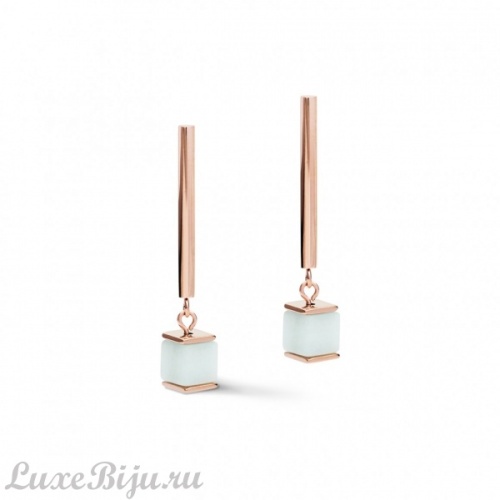 Серьги Coeur de Lion Green Beige, 5059/21-0510