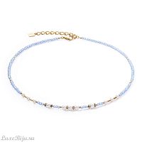 Колье Coeur de Lion Light Blue, 4434/10-0720