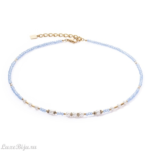 Колье Coeur de Lion Light Blue, 4434/10-0720