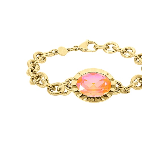 Браслет Qudo TIVOLA UNICA big (G/P) Crystal orange ignite, 189714 фото 8