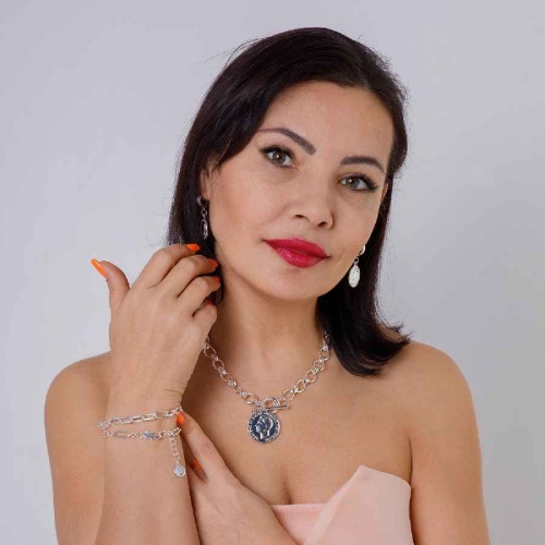 Браслет Fiore Luna Chain Сarabiner, CL4516 S фото 2