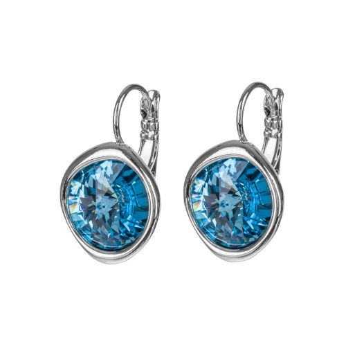 Серьги Fiore Luna Aquamarine, A1902.M22 BL/S фото 4
