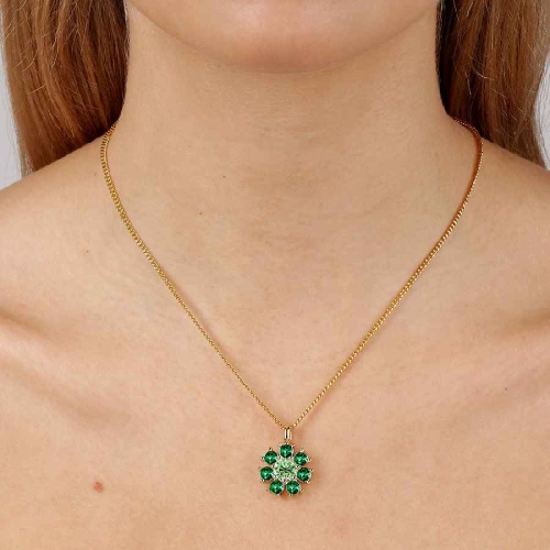 Колье Dyrberg Kern DELISE SG EMERALD GREEN, 450103 фото 2