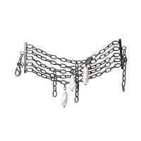 Браслет Katerina Vassou, Tempo, многослойный, с жемчугом, KV26.1-405878B серебристый