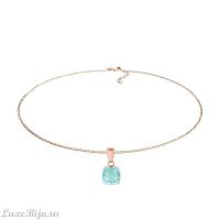 Колье Qudo Firenze soft aqua, 400413.1 BL/RG