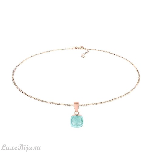 Колье Qudo Firenze soft aqua, 400413.1 BL/RG