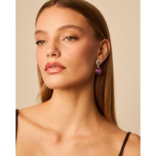 Серьги VIDDA, Lily, с кристаллом Swarovski, VD25.1-02086 розовый фото 2
