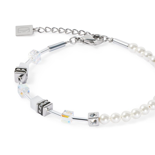 Браслет Coeur de Lion White-Silver, 4087/30-1417 фото 3