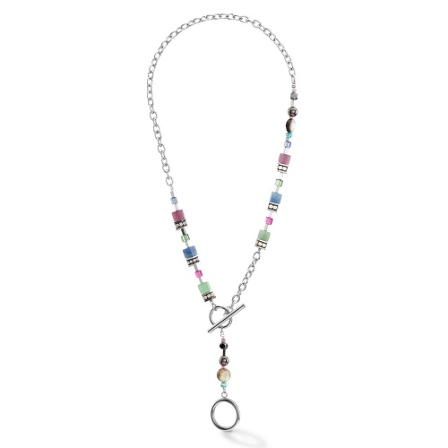 Колье Coeur de Lion Multicolour Gemstone, 4709/10-1561 фото 3