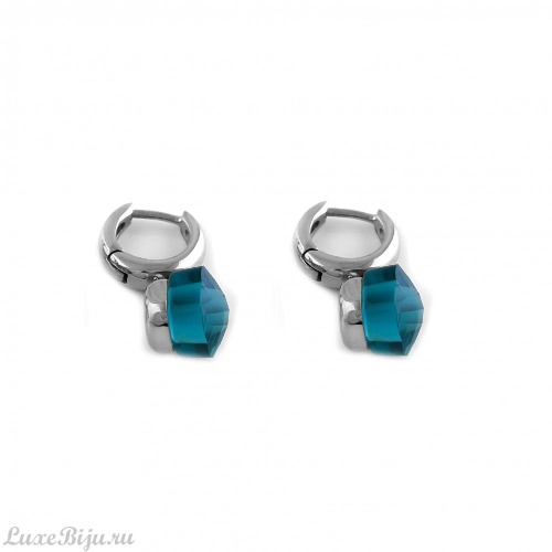Серьги Qudo Firenze blue apatite 300030 BL/S фото 2
