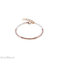 Браслет Coeur de Lion Golden Shadow - Rosegold 6006/30-1037