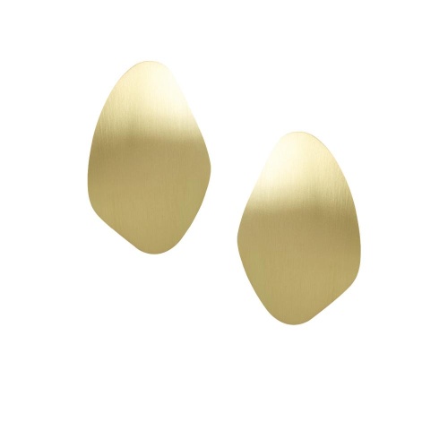 Серьги Katerina Vassou, Fach, с геометрическим элементом, KV26.1-406037G золотистый