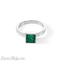 Кольцо Coeur de Lion Dark green-silver 18.5 мм, 0500/40-0548 58