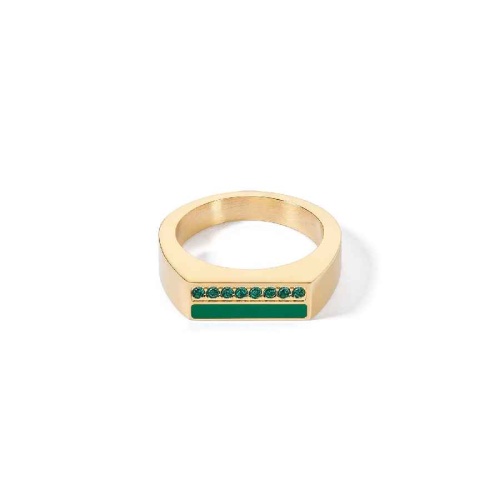 Кольцо Coeur de Lion Green-Gold, 0133/40-0549 52