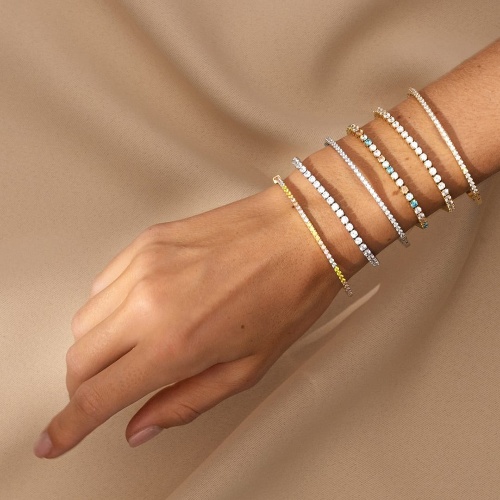 Браслет Coeur de Lion Multicolour Pastel Gold, 0600/30-1590 фото 4