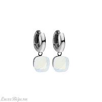 Серьги Qudo Firenze White Delite 300309 BW/S
