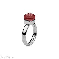 Кольцо Qudo Firenze ruby 18.4 мм 610208/18.4 R/S