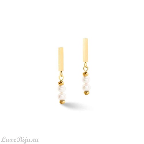 Пусеты Coeur de Lion White-Gold, 1120/21-1416