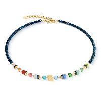 Колье Coeur de Lion Multicolour Gold, 2102/10-1516