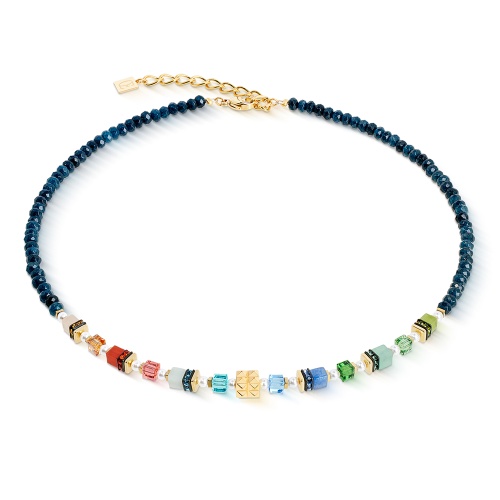 Колье Coeur de Lion Multicolour Gold, 2102/10-1516