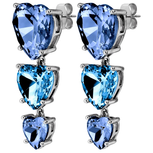 Серьги Dyrberg Kern SANCTU SS LIGHT BLUE, 480102 фото 4