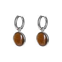 Серьги Fiore Luna COFFE AGATE, LE1117 BR/S
