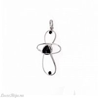 Кулон Malu с цепочкой, Croce M M326/17 BW