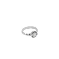 Кольцо Ciclon, Divino, с муранским стеклом, CN-233500 белый, 19