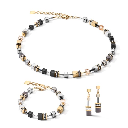 Серьги Coeur de Lion Grey-Gold, 2839/21-1216 фото 8